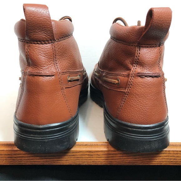 Wolverine Leather Work Steel-Toed BOOTS Size 14-M Excellent Condition - Like New - Picture 5 of 10